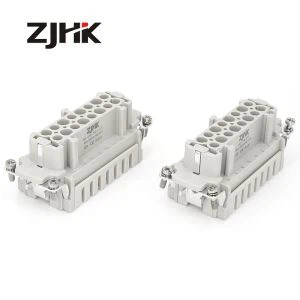 Sisipan Pengepungan Sangkar Rectangular 32 PIN Multipole